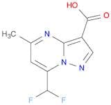 7-(Difluoromethyl)-5-methylpyrazolo[1,5-a]pyrimidine-3-carboxylic acid