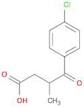 4-CHLORO-β-METHYL-Y-OXO-BENZENEBUTANOIC ACID