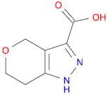 Pyrano[4,3-c]pyrazole-3-carboxylic acid, 1,4,6,7-tetrahydro- (9CI)