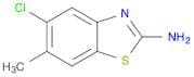 2-Benzothiazolamine,5-chloro-6-methyl-(9CI)