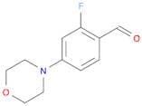 2-FLUORO-4-(N-MORPHOLINO)-BENZALDEHYDE
