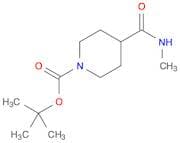 1-TERT-BUTOXYCARBONYLPIPERIDINE-4-CARBOXYLIC ACIDMETHYL AMIDE