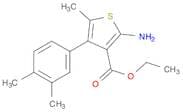 Ethyl 2-amino-4-(3,4-dimethylphenyl)-5-methylthiophene-3-carboxylate