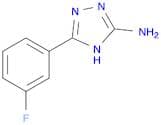 5-(3-Fluorophenyl)-4H-1,2,4-triazol-3-amine