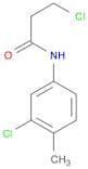 3-Chloro-N-(3-chloro-4-methylphenyl)propanamide