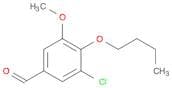 4-Butoxy-3-chloro-5-methoxybenzaldehyde