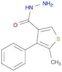 5-Methyl-4-phenylthiophene-3-carbohydrazide