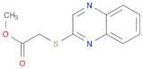 Methyl 2-(2-quinoxalinylsulfanyl)acetate