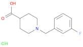 1-(3-Fluorobenzyl)-4-piperidinecarboxylic acid hydrochloride