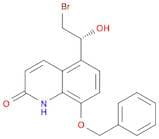 8-Benzyloxy-5-((R)-2-bromo-1-hydroxyethyl)-1H-quinolinone