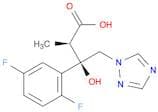 (αR,βR)-β-(2,5-Difluorophenyl)-β-hydroxy-α-methyl-1H-1,2,4-triazole-1-butanoic Acid