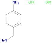 Benzenemethanamine, 4-​amino-​, hydrochloride (1:2)