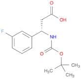 Boc-(S)-3-Amino-3-(3-fluoro-phenyl)-propionic acid