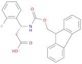 Fmoc-(R)-3-Amino-3-(2-fluoro-phenyl)-propionic acid