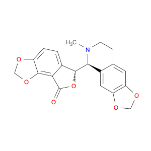 (6R)-6-[(5S)-5,6,7,8-Tetrahydro-6-methyl-1,3-dioxolo[4,5-g]isoquinolin-5-yl]furo[3,4-e]-1,3-benzod…