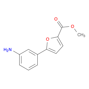 5-(3-Aminophenyl)furan-2-carboxylic acid methyl ester