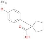 1-(4-methoxyphenyl)cyclopentane-1-carboxylic acid
