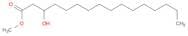 Hexadecanoic acid, 3-hydroxy-, methyl ester