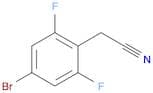2-(4-Bromo-2,6-difluorophenyl)acetonitrile