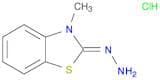 2(3H)-Benzothiazolone, 3-methyl-, hydrazone, monohydrochloride
