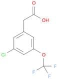 3-CHLORO-5-(TRIFLUOROMETHOXY)PHENYLACETIC ACID