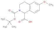 2-Boc-6-methoxy-3,4-dihydro-1h-isoquinoline-1-carboxylic acid