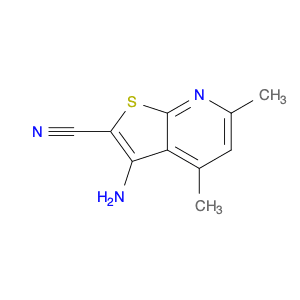 3-Amino-4,6-dimethyl-thieno[2,3-b]pyridine-2-carbonitrile