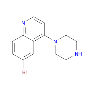 6-Bromo-4-(piperazin-1-yl)quinoline