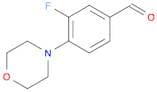 3-Fluoro-4-(N-morpholino)-benzaldehyde