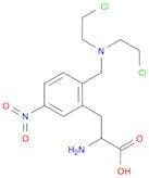 (S)-2-Amino-3-(2-((bis(2-chloroethyl)amino)methyl)-5-nitrophenyl)propanoic acid