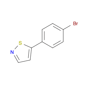 5-(4-BROMOPHENYL) ISOTHIAZOLE