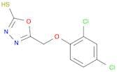 5-((2,4-Dichlorophenoxy)methyl)-1,3,4-oxadiazole-2-thiol