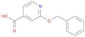 4-Pyridinecarboxylic acid, 2-(phenylMethoxy)-