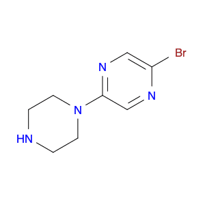 2-Bromo-5-(piperazin-1-yl)pyrazine