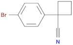 1-(4-Bromophenyl);cyclobutanecarbonitrile
