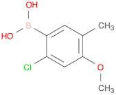 2-Chloro-4-methoxy-5-methyl-benzeneboronic acid