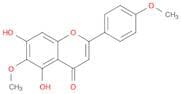 5,7-dihydroxy-6-methoxy-2-(4-methoxyphenyl)-4-benzopyrone