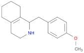 1,2,3,4,5,6,7,8-octahydro-1-[(4-methoxyphenyl)methyl]isoquinoline