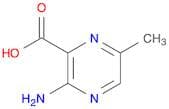 Pyrazinecarboxylic  acid,  3-amino-6-methyl-  (7CI,8CI,9CI)