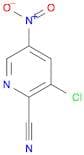 2-PYRIDINECARBONITRILE, 3-CHLORO-5-NITRO-