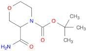 tert-Butyl 3-carbamoylmorpholine-4-carboxylate