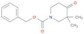 3,3-Dimethyl-4-oxo-piperidine-1-carboxylic acid benzyl ester