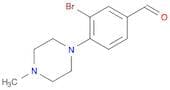 3-BROMO-4-(4-METHYL-PIPERAZIN-1-YL)-BENZALDEHYDE