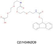 Fmoc-o2oc-o2oc-oh