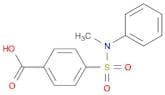 4-[methyl(phenyl)sulfamoyl]benzoic acid