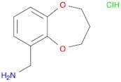 3,4-Dihydro-2H-1,5-benzodioxepin-6-ylmethylamine hydrochloride