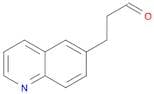 3-(Quinolin-6-yl)propanal