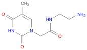N-(2-Aminoethyl)-2-(5-methyl-2,4-dioxo-3,4-dihydropyrimidin-1(2H)-yl)acetamide