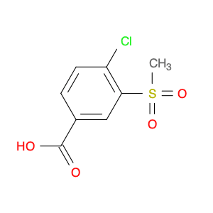 4-chloro-3-methylsulfonyl-benzoic acid