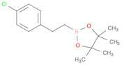 2-(4-Chlorophenyl)ethylboronic acid pinacol ester